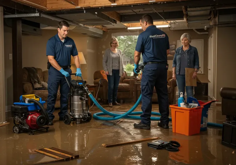 Basement Water Extraction and Removal Techniques process in Huntington, IN