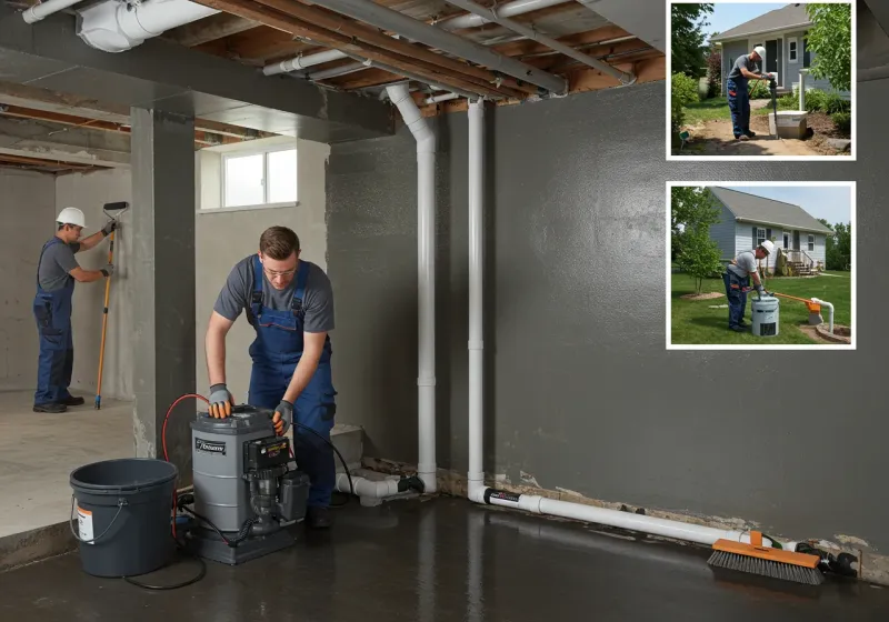 Basement Waterproofing and Flood Prevention process in Huntington, IN